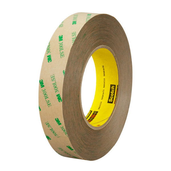 3M™ Doppelseitiges Klebeband 93010LE, Transparent, 1372 mm x 55 m, 0,15 mm