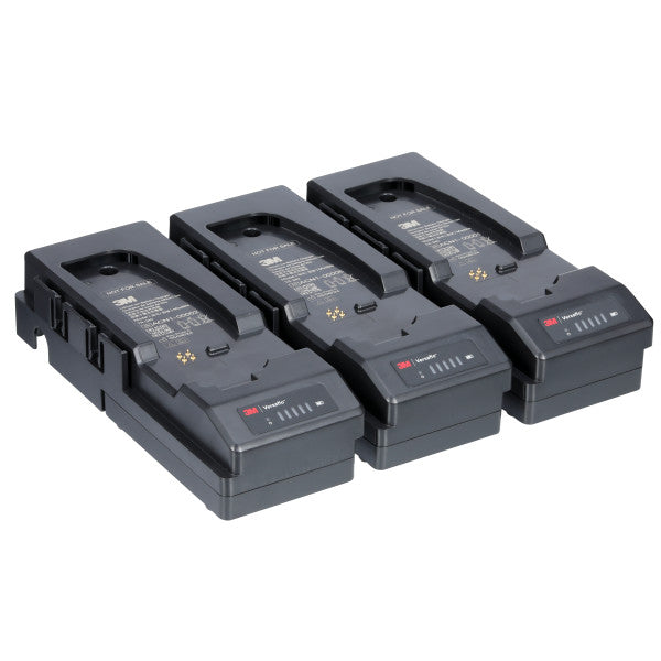 3M™ Versaflo™ Battery Charger with 3 Stations, for Versaflo™ TR-300+ PAPR only, TR-342-3
