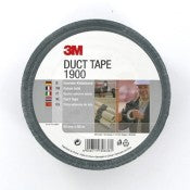 3M™ Economy Duct Tape 1900 - Zwart - 50 mm x 50 m | 1 Overdoos van 24 Rol
