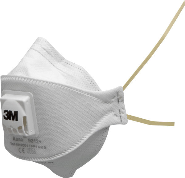 3M™ Aura™ Dust Mask, FFP1, with valve, 9312+