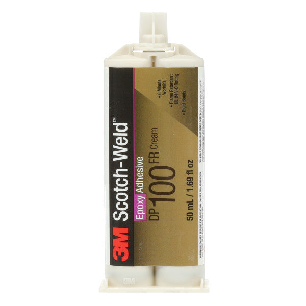 3M™ Scotch-Weld™ DP100FR Epoxy Adhesive, Cream White, 50 ml