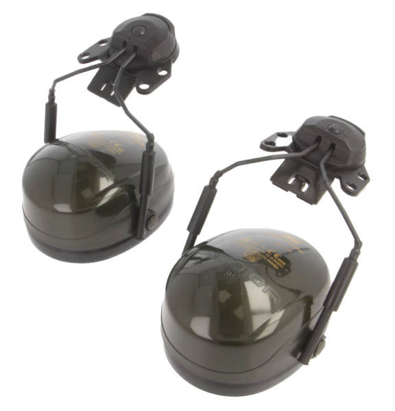 3M™ PELTOR™ Optime™ I Hearing Protectors, Green, Helmet Mount, H520P3E-410-GQ-01