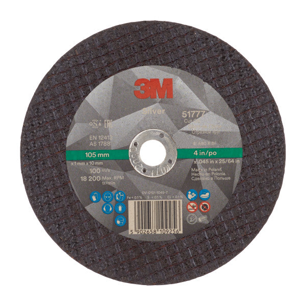 3M™ Silver Trennscheibe, T41, 105 mm x 1 mm x 10 mm