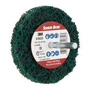 Scotch-Brite™ Clean and Strip Schijf XT-ZS Pro Extra Cut op stift - 75 mm x 13 mm x 6 mm - A XCRS | Voordeelpallet a 2070 stuks