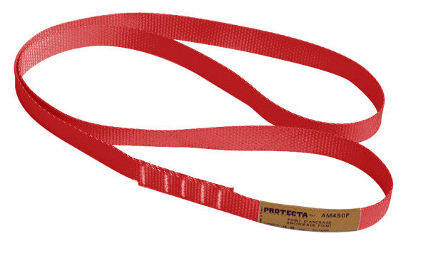 3M™ Protecta® Nylon webbing strop, rood, 1 m, AM450/100