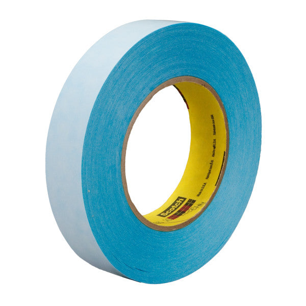 3M™ Repulpable Dubbelzijdige Tape R3227, Blauw, 24 mm x 55 m, 0.09 mm