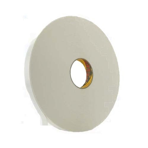 3M™ Dubbelzijdige Polyethyleen Schuimtape 9546, Wit, 12 mm x 66 m, 1.1 mm