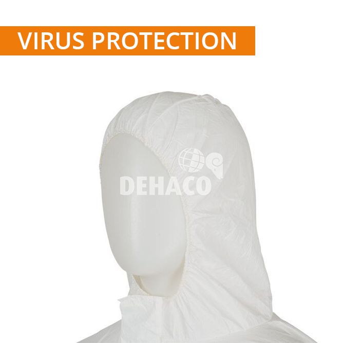 3M wegwerpoverall 4545 wit categorie 3 type 5/6 maat XL virus bescherming