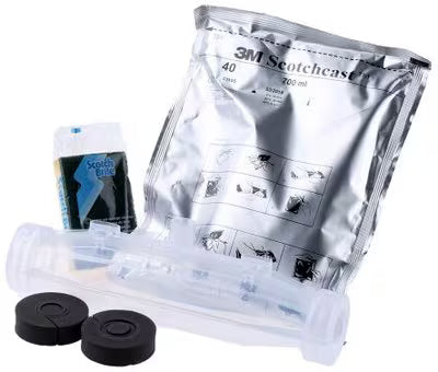 3M™ Scotchcast™ 92-NBA 5 Giethars-Lijnverbindingsmof, 0.6/1 kV, 4x 50 - 95, 5x 25 - 50 mm²