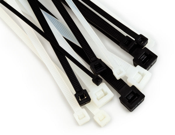 3M™ Scotchflex™ Cable Tie, FS 140 BC, Transparent, 140 mm x 3.6 mm