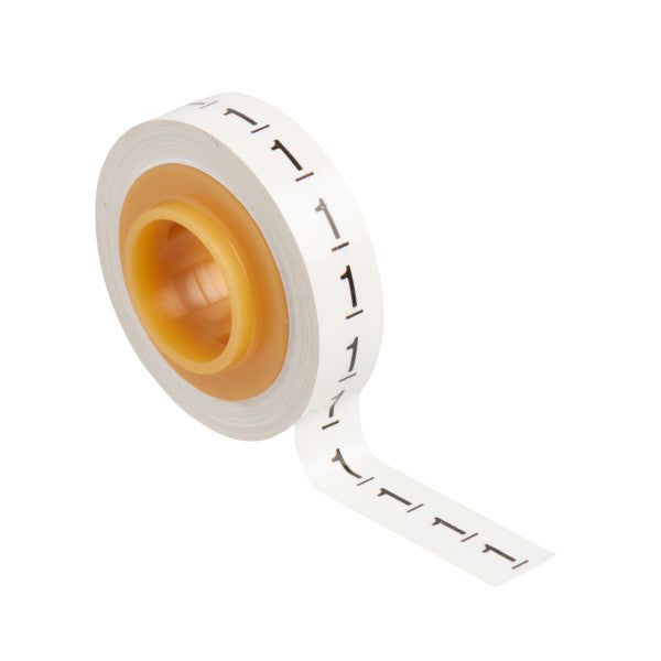 3M™ ScotchCode™ SDR-1 Cable Marking Refill Rolls, Number "1", 10x Retail Packaging