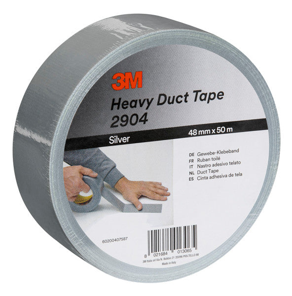 3M™ Universele vervormbare ducttape 2904, Zilver, 48 mm x 50 m