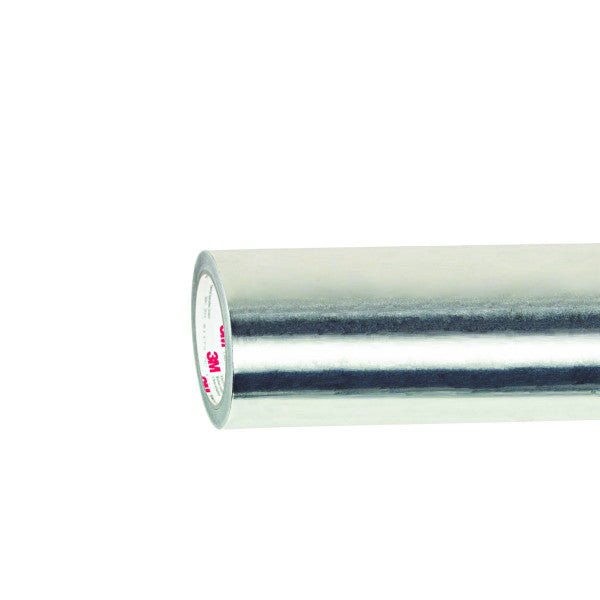 3M™ ET 1170 Aluminiumfolie, glad, met geleidende lijm, Aluminium, 584 mm x 16,5 m x 0,08 mm