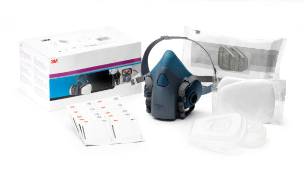 3M™ Starterkit herbruikbaar, A2P2 R-filter, halfgelaatsmasker maat Large, 06783