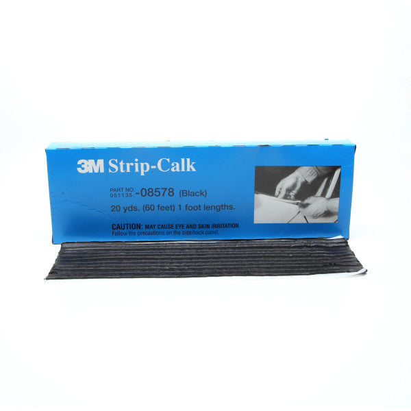 3M™ Kneedbare kitstrippen, zwart, 6 mm x 30,5 cm, x60, 08578