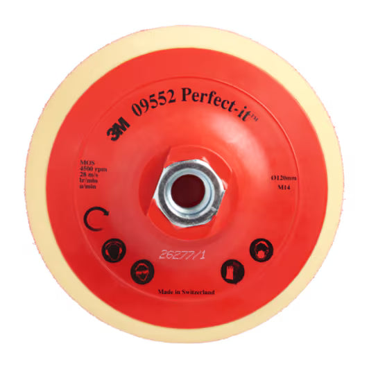 3M™ Perfect-It™ Backing Pad, 125 mm, M14 connection, 09552