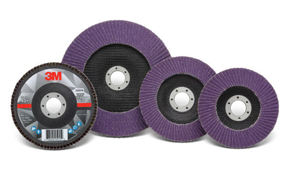 3M™ Lamellenschleifscheibe 769F, T27, 115 mm x 22,23 mm, 80+