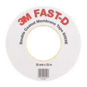 3M™ Flexibele dubbelzijdige Afdichtingstape 8069E - FAST-D - Lichtbruin - 25 mm x 25 m - 0.47 mm | 1 Overdoos van 12 Rol