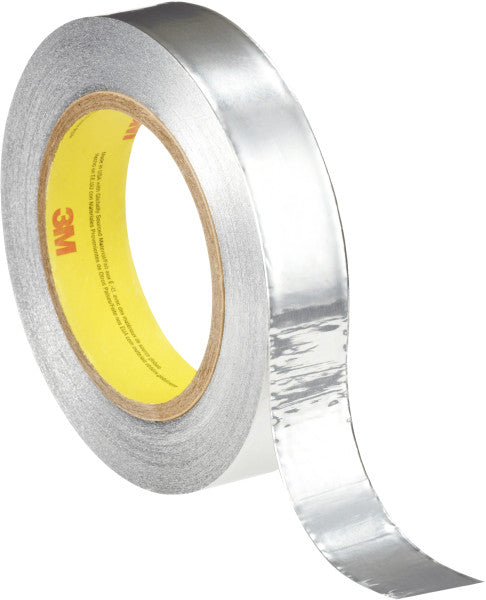 3M™ Aluminum Tape 431, Silver, 50 mm x 55 m, 0.09 mm