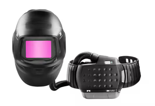 3M™ Adflo™ Motoraangedreven ademhalingssysteem met 3M™ Speedglas™ G5-01-serie Lashelm, met lasfilter G5-01/03VC, met verbruiksartikelenset en tas, 617839