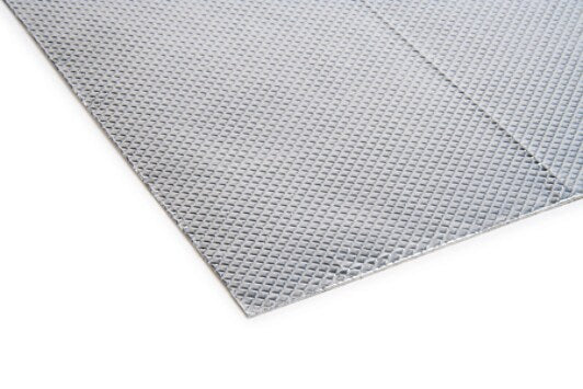 3M™ ET 1267 Aluminum Foil, embossed, with non-conductive adhesive, Aluminum, 584 mm x 16.5 m x 0.13 mm