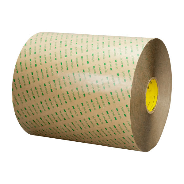 3M™ Dubbelzijdige Tape 93020LE, Transparant, 1372 mm x 55 m, 0.2 mm