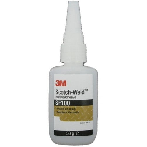 3M™ Scotch-Weld™ Instant Adhesive SF100, Transparent, 50 g