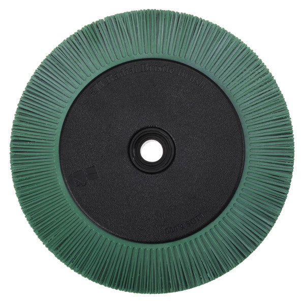 Scotch-Brite™ Radial Bristle Brush BB-ZB with adapter, Type S, 203 mm x 25 mm x 32 mm, P50