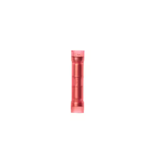 3M™ Scotchlok™ MNG18BCMX Heat Shrink Butt Connectors, Nylon Insulated, Gel Filled, Red, Max. 22 to 18 AWG, 100 Pieces/Bag
