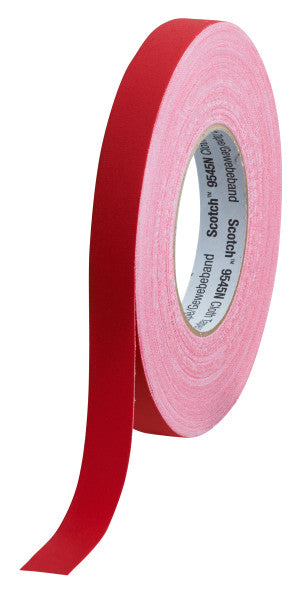 Scotch® 9545N Impregnated Textile Tape, Red, 19 mm x 50 m, 0.3 mm