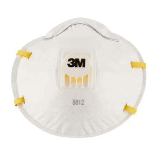 3M™ Cool Flow™ Stofmasker 8812, FFP1, met ventiel, 3/verpakking