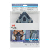 3M ™ Wiederverwendbares halbe Face -Massover -Set - A2P3 R Filter - Größe L - 7523L | 1 Stück