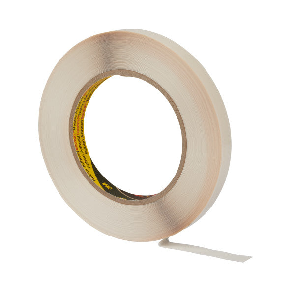 3M™ Fingerlift Dubbelzijdige Tape 983, CrèmeWit, 18 mm x 500 m, 0.1 mm, Wider liner