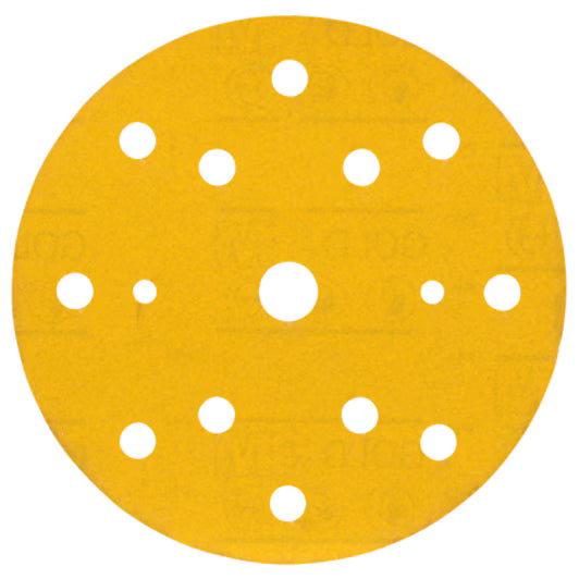 3M™ Hookit™ Gold Schuurschijf 288U, 150 mm, 15 gaten, 220, 51548