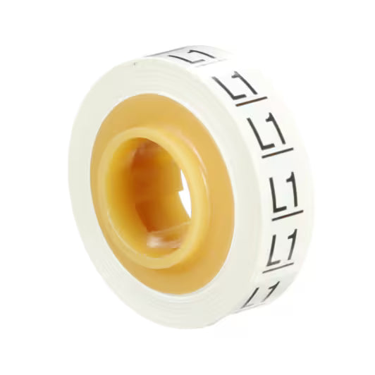 3M™ ScotchCode™ SDR-L1 Kabelmarkering Navulrollen, Symbool "L1", 10x Retailverpakking