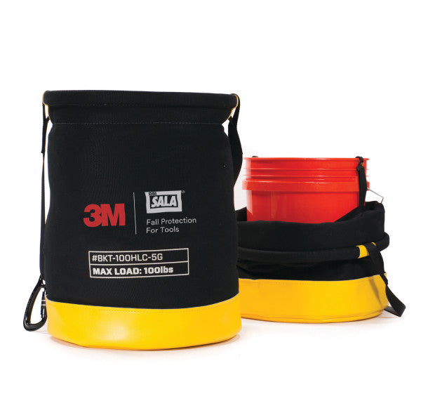 3M™ DBI-SALA® Tool Fall Protection, 19-liter safe bucket, maximum load 45.4 kg, canvas with Velcro, 1500135