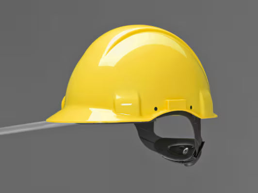 3M™ Safety Helmet, UVicator, Pinlock, Dielectric 440V, Yellow, G3001CUV-GU