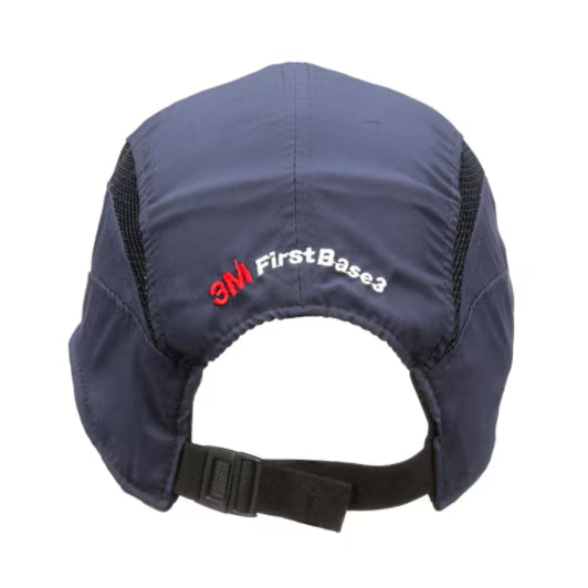 3M™ First Base™ 3-piece cap 2030031, Classic, navy blue, short brim (55 mm)