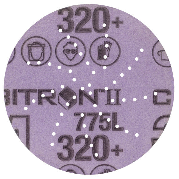 3M Xtract™ Cubitron™ II Film Disc 775L, 76 mm, 320+, Multi Hole