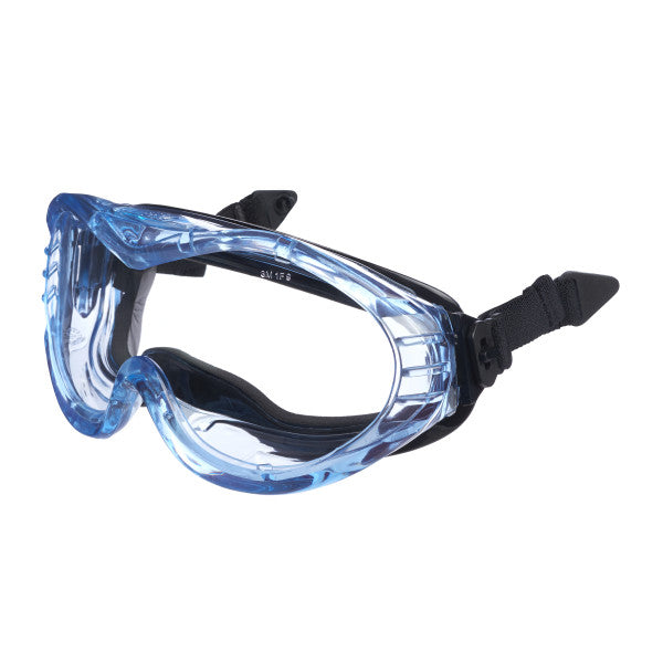 3M™ Fahrenheit™ Wide-Vision Goggles, Helmet Version, with Foam Edge, Sealed, Anti-Fog, Clear Acetate Lens, 71360-00017, 10/box