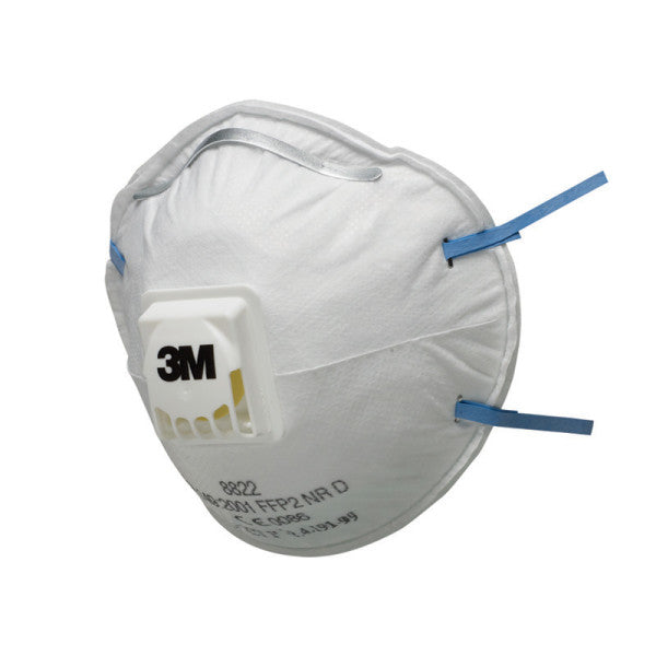 3M™ Dust Mask, FFP2, with valve, 8822