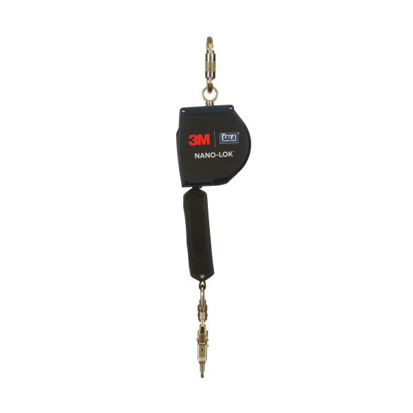 3M™ DBI-SALA® Nano-Lok™ XL (Extended Length) Self-Retracting Lanyard, Single Line, 6 m, Web, 3103867