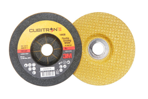 3M™ Cubitron™ II Flexible Afbraamschijf T27, 100 mm x 3 mm x 16 mm, 36+