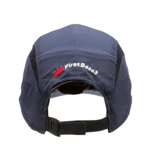 3M™ First Base™ 3-Piece Cap 2030037, Classic, Navy Blue, Micro Valve, 25 mm, Custom