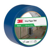 3M ™ Vinyl Tape Allgemeines Gebrauch 764 - Blau - 50 mm x 33 m - 0,13 mm - individuell und bequem verpackt | 1 Stück