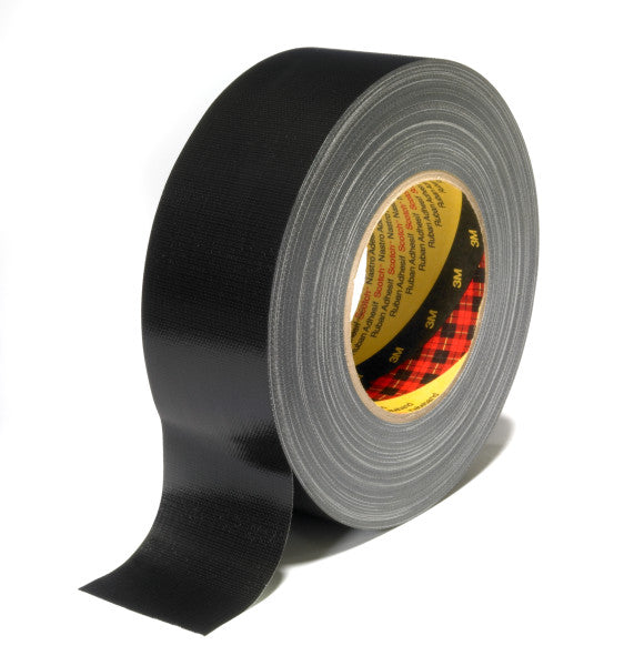 3M™ Extra Heavy Duty Duct Tape 389, Zwart, 50 mm x 50 m