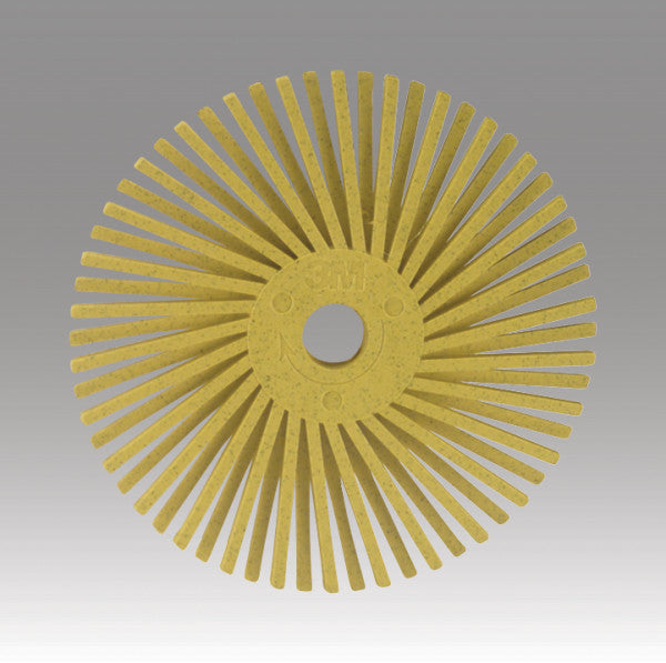 Scotch-Brite™ Radial Bristle Schijf, RB-ZB, groen, 25 mm x 2 mm x 3 mm, P50