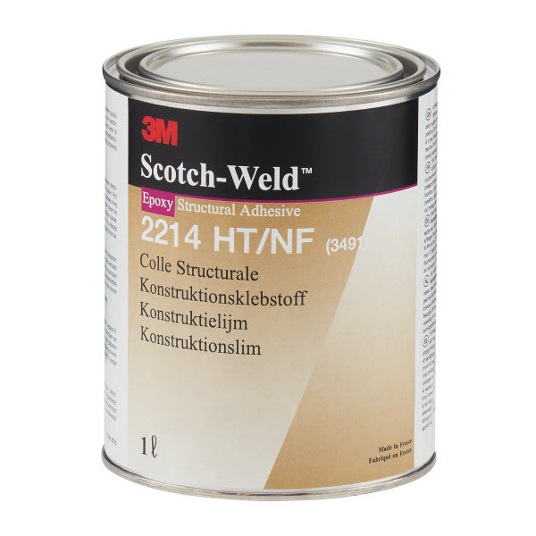 3M™ Scotch-Weld™ Epoxylijm 2214 HT/NF, Hi-Temp New Formula, Grijs, 1 L