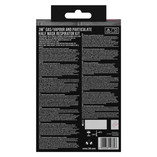 3M™ Reusable Half Face Respirator Housing 6200, Medium
