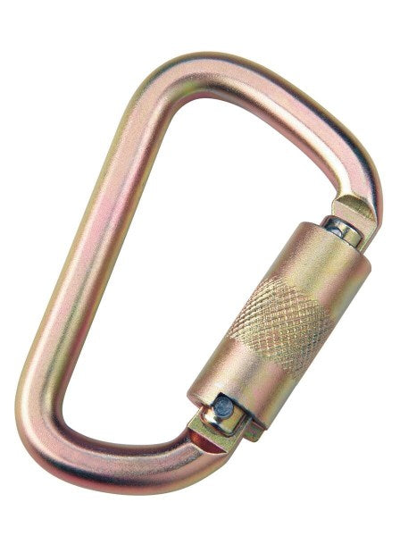 3M™ DBI-SALA® Saflok™ Carabiner, yellow zinc, 2000112